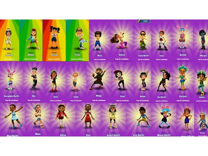Mở Khóa Tất Cả Trong Hack Game Subway Surfers