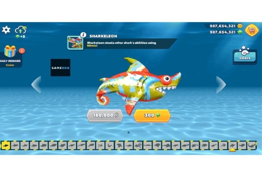 Banner Hack Game Hungry Shark 2