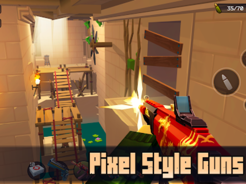 Tính Năng Nổi Bật Trong Phiên Bản Hack Pixel Combat v5.8.4