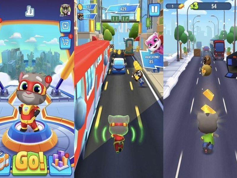 Hướng Dẫn Tải Và Cài Đặt Talking Tom Gold Run Mod APK