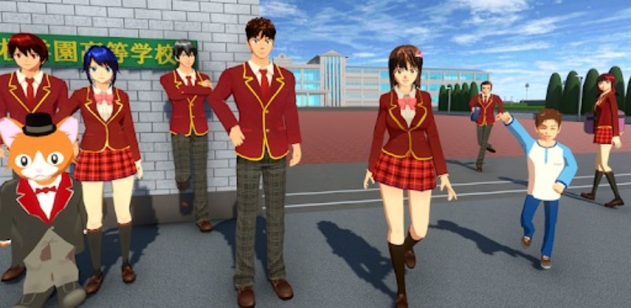 SAKURA School Simulator Mod apk