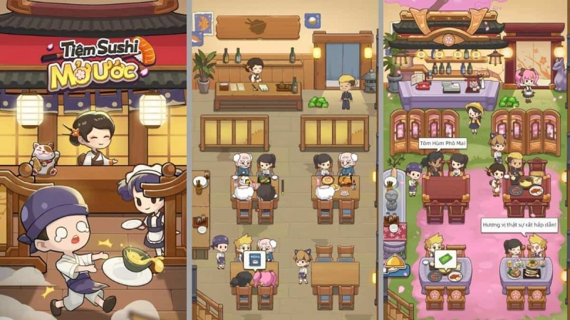 Tiệm Sushi Mơ Ước MOD APK