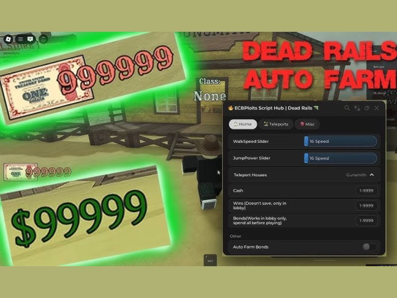 Các Tính Năng Nổi Bật Có Trong Phiên Bản Hack Dead Rail VNG