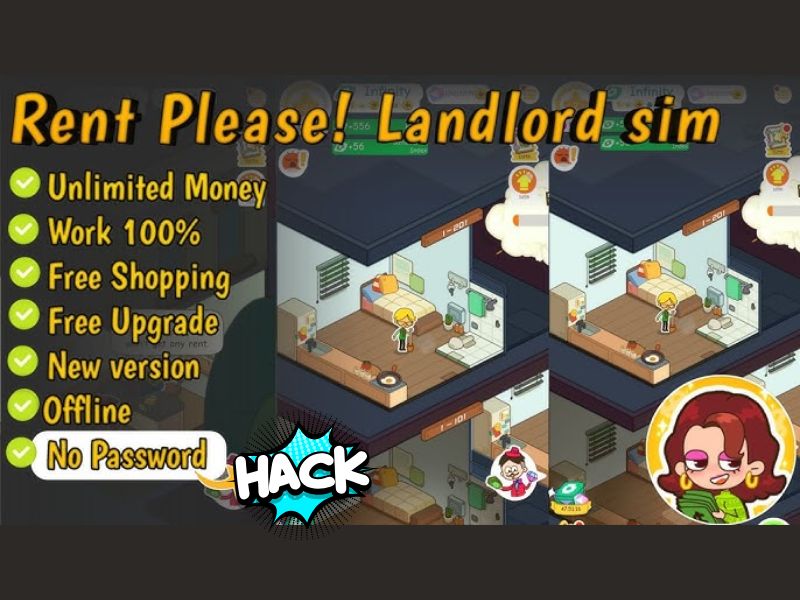 Các Tính Năng Nổi Bật Có Trong Phiên Bản Rent Please Mod